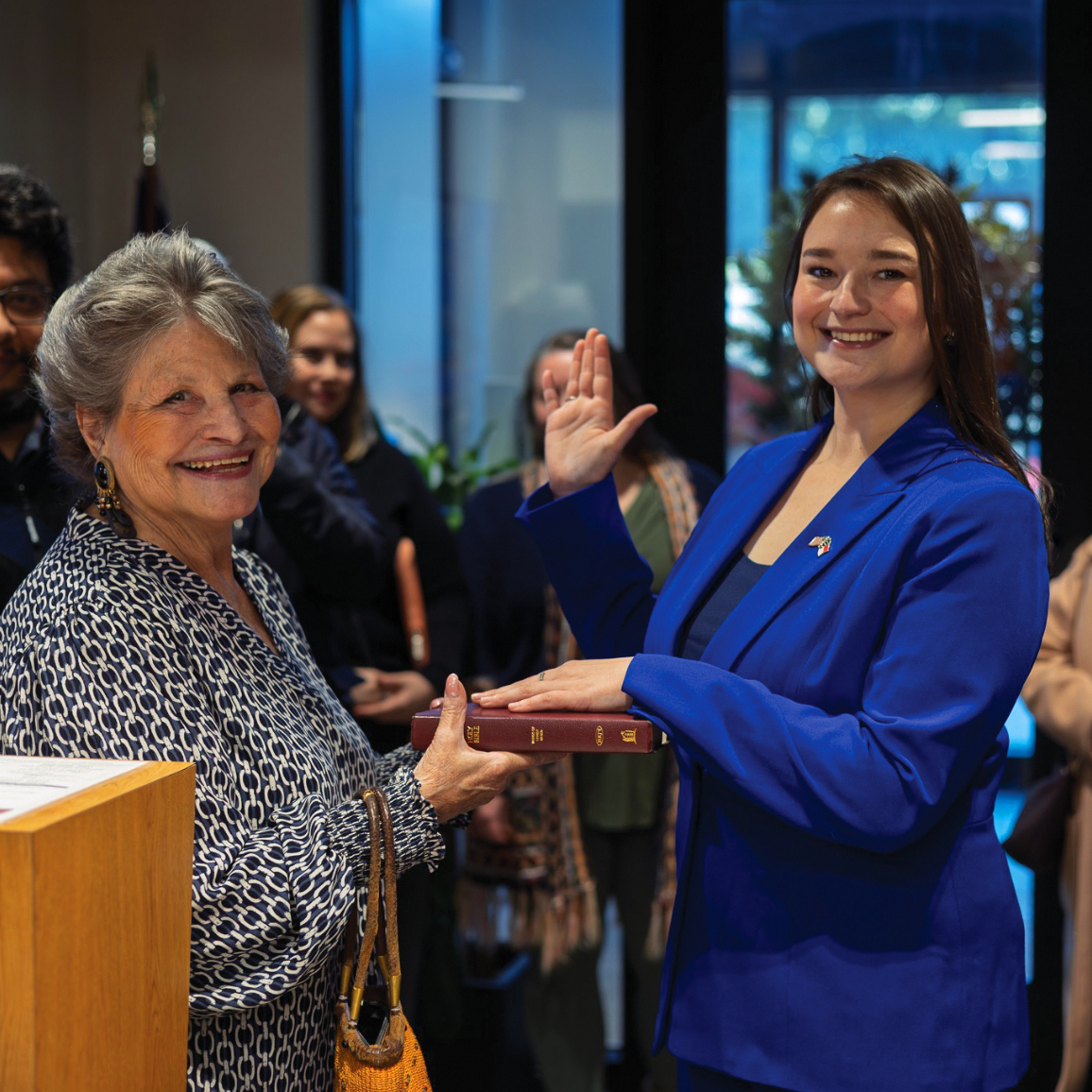 Park Inglefield sworn in to serve the community